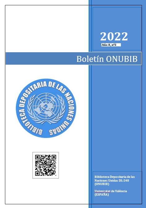 Boletín ONUBIB 3 2022